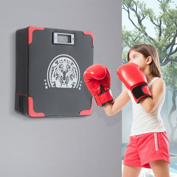TOOL1SHOoo Boxing Equipment, Boxing Strength Tester, Wall-Mounted Boxing mat Showing Punch Strength, The Number of Punches, Frequency, and More for Adults, Teens, and Children.