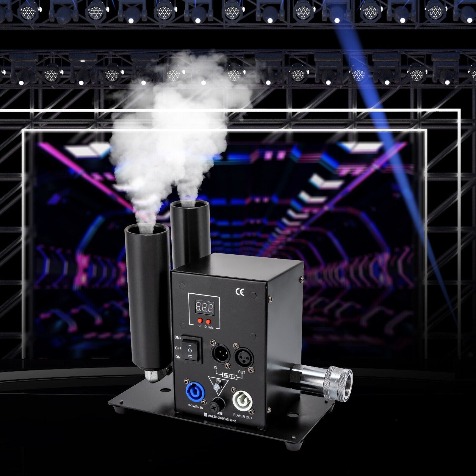 TOOL1SHOoo C02 Jet Machine DJ Club Effect Cryo DMX-512 Co2 Party