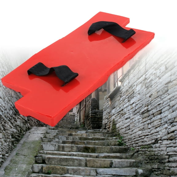 TOOL1SHOoo Concrete Cement Wall Mat with Two Handles Red