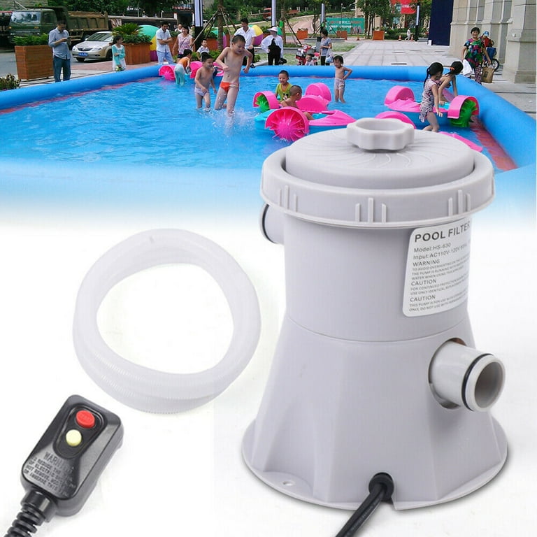 TOOL1SHOoo Electric Pool Filter Pump 20W Plastic Swimming Pool