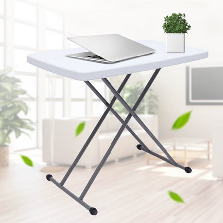 TOOL1SHOoo Folding Table Portable and Easy to Store Small Table with Adjustable Height