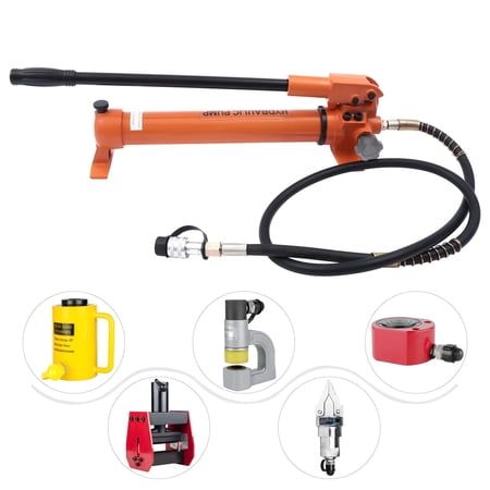 TOOL1SHOoo Hydraulic Hand Pump Manual Ram Pump Power Pump for Hydraulic Tools(CP-700)