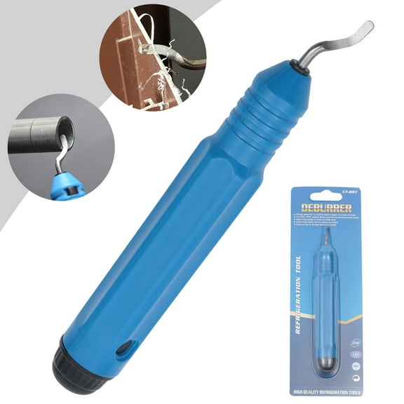 TOOL1SHOoo Pencil Shape Deburring Tool 360 Rotating Head Deburring Tool For Copper Blue