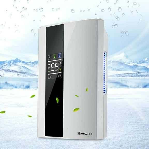 TOOL1SHOoo  Portable  2200ml Ultra Quiet Dehumidifier with LCD and Remote Water Tank Dehumidifier