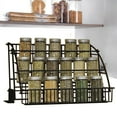 thumbnail image 1 of TOOL1SHOoo Pull Down Spice Rack Organizer Cabinet Pantry ​Countertop 3 Tier for Spices&Jars, 1 of 11