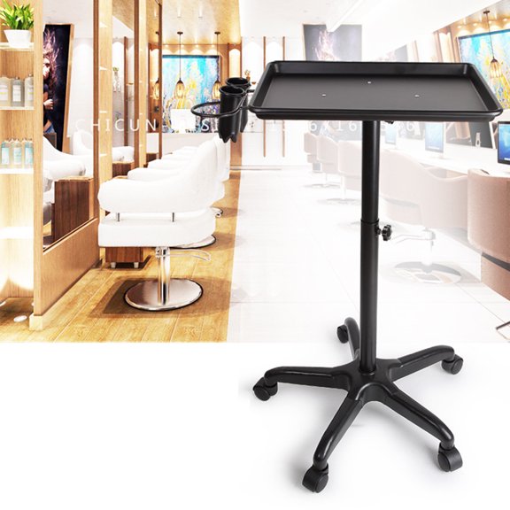 TOOL1SHOoo Salon Spa Beauty Tattoo Metal Silver Rolling Service Instrument Tray