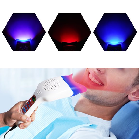 TOOL1SHOoo Teeth Whitening Kit with 10*LED,Portable 3-Color Teeth Whitening Machine - Fast & Easy 30W Bleaching Accelerator