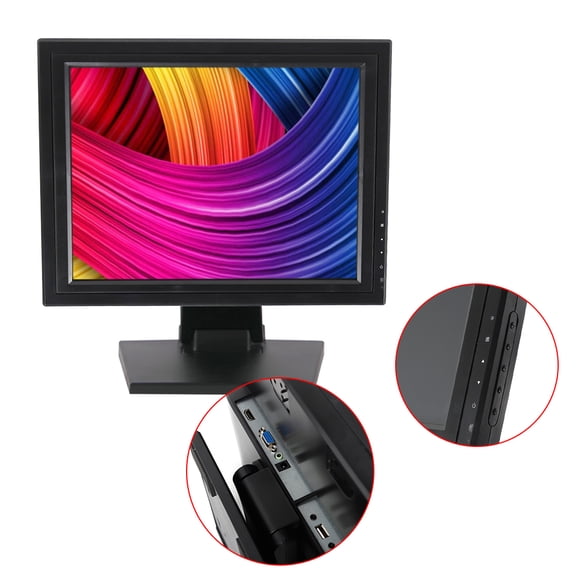 TOOL1SHOoo Touch Screen Monitor 17 Inch LED 1280*1024 High Res Monitor For PC/POS