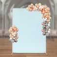 thumbnail image 1 of TOOL1SHOoo Wedding Pole Bracket with Pull Rod and Elastic Cloth Cover,Metal Stand Kit for Wedding/Ceremony/Party Decoration,4.92*6.56 ft,Gold,Blue, 1 of 11