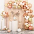 thumbnail image 1 of TOOL1SHOoo Wedding Pole Bracket with Pull Rod and Elastic Cloth Cover,Metal Stand Kit for Wedding/Ceremony/Party Decoration,White and Golden, 1 of 13