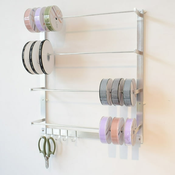 TOOL1SHOoo Wire Spool Rack with 4 Rods 5 Hooks