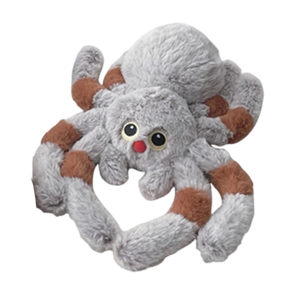 TOOLGOOD Cute Spider Plush Toy - 12 IN Soft Halloween Stuffed Animal, Valentine's Gift, Birthday Present for Kids & Adults A
