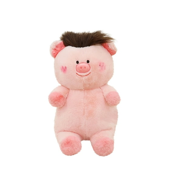 TOOLGOOD Giant Plush Pig Stuffed Animals Soft Toys Piglet Pink, 16IN Soft Plush Pillow, Large Pig Toys for Adults & Kids, Anxiety Relief Fidget Toys Easter Gift