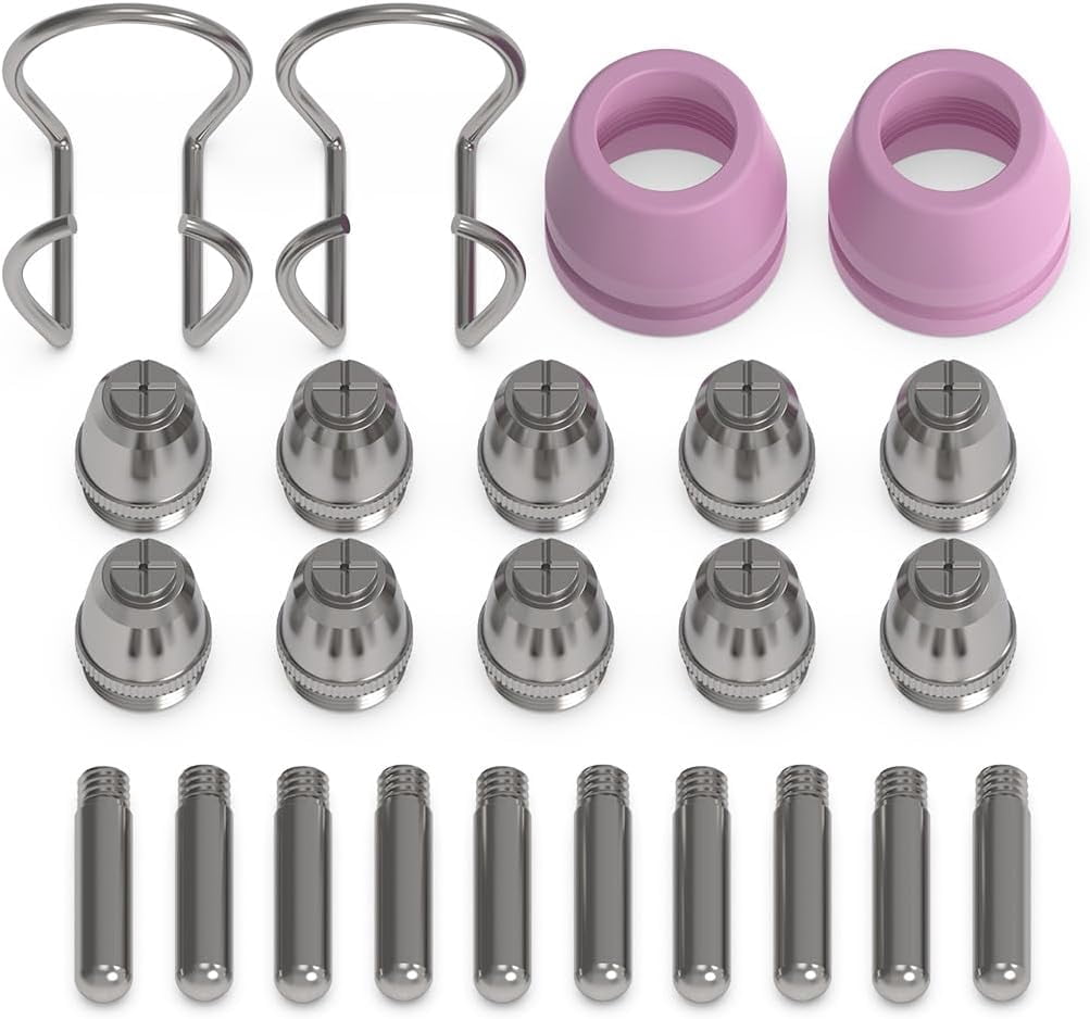 Kit Consumabili Per Torcia Plasma WSD60 - 35 Pezzi Per Cut40 Cut50 - Plasmargon