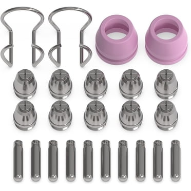 66-Piece Plasma Cutter Consumable Kit For SG-55, AG-60, WSD-60 Pilot Arc Torches