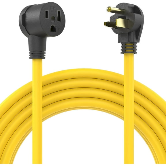 TOOLIOM 50FT Welder Extension Cord 10AWG 6-50P to 6-50R Power Extension Cord for Welding Machines with ETL Approved