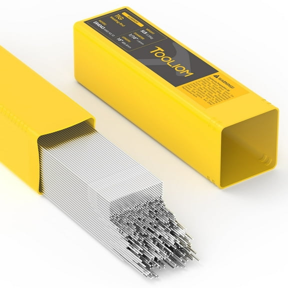 TOOLIOM Aluminum TIG Welding Rod ER4043 Welding Wire Filler Rod 1/16" x 16" 5LB