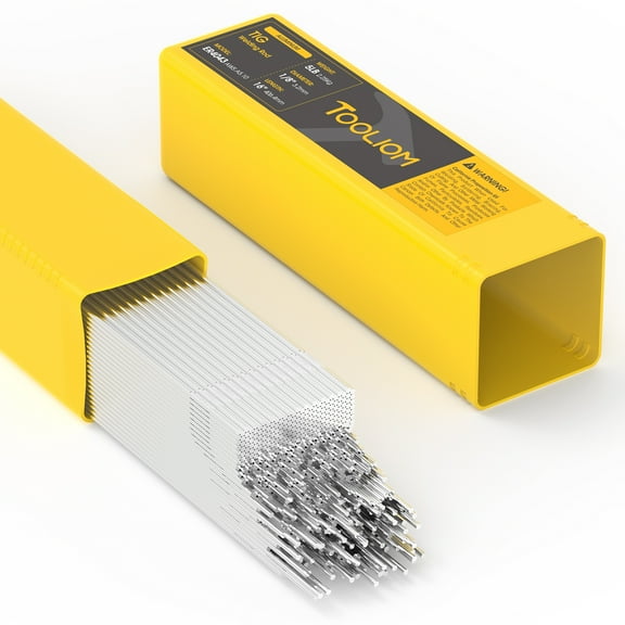 TOOLIOM Aluminum TIG Welding Rod ER4043 Welding Wire Filler Rod 1/8"(3.2mm) x 16" 5LB