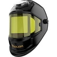 thumbnail image 1 of TOOLIOM Auto Darkening Welding Helmet with Panoramic Viewing Welding Mask Type-C Charging & Solar/Rechargeable Battery Powered Welder Hood for TIG MIG CUT Grind, 1 of 6