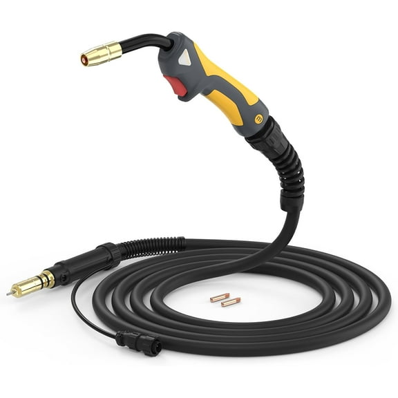 TOOLIOM MIG Welding Gun Torch Stinger Replacement for Miller M-150/M-15 249040, MIG Gun 150Amp 12ft Cable