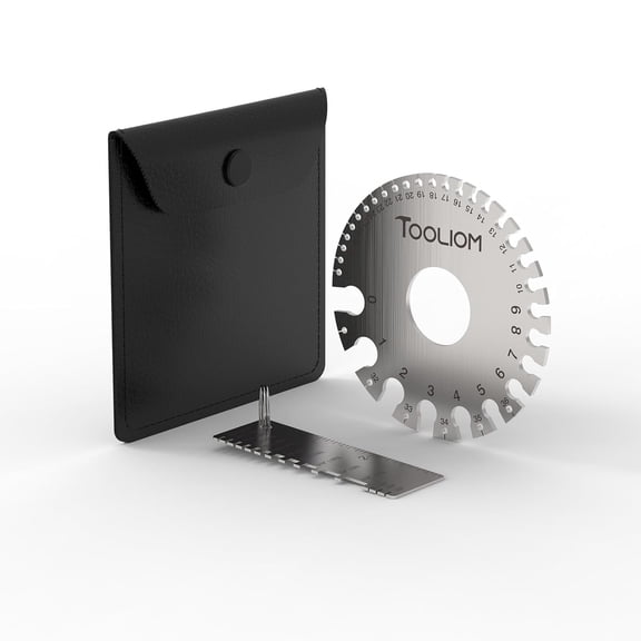 TOOLIOM Welding Gauge Set, Stainless Steel, Dual Sided, 2 PCS