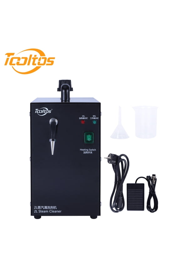 2L Jewelry Steam Cleaner 1300W Cleaning and Maintenance Machine Small Steamer for Plating Gold Beating Tools