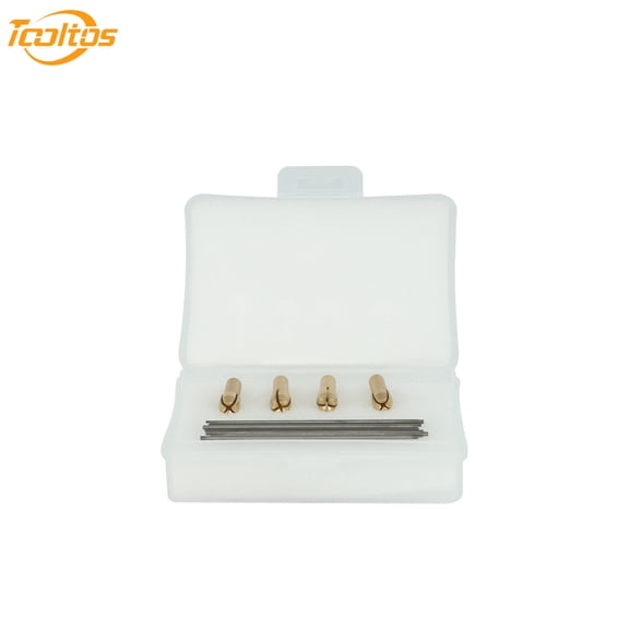 TOOLTOS Welding Tungsten Electrodes 10-Pack for pure gold welding, cobalt chrome alloy welding, titanium welding jewelry repair welding, dental welding, jewelry DIY production