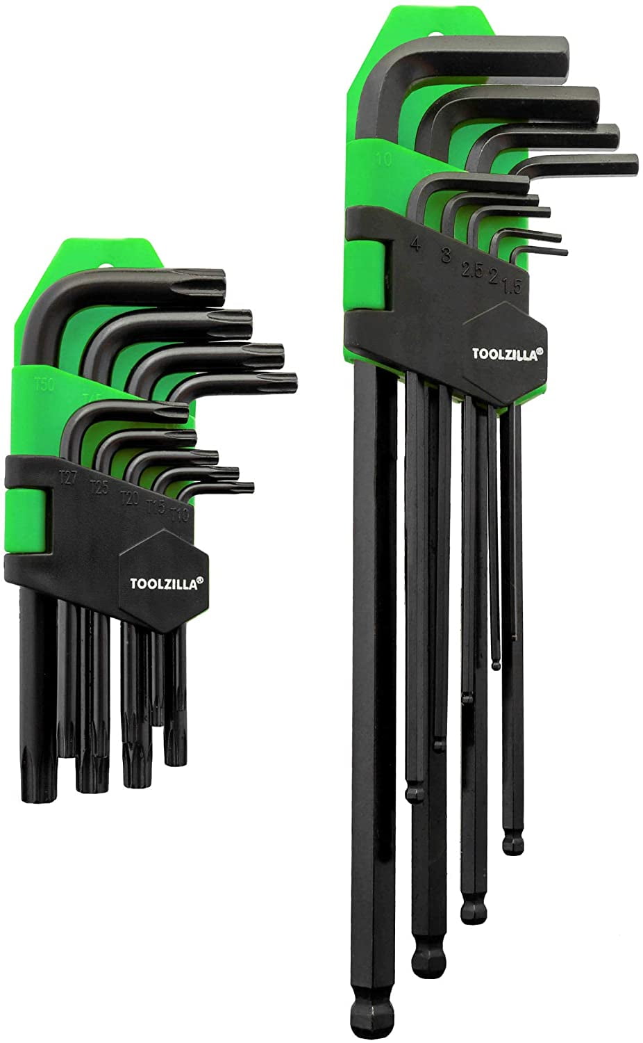 Helen Key Set TOOLZILLA Allen Key Set for Work, DIY or Crafts (18 Pieces) - Walmart.com