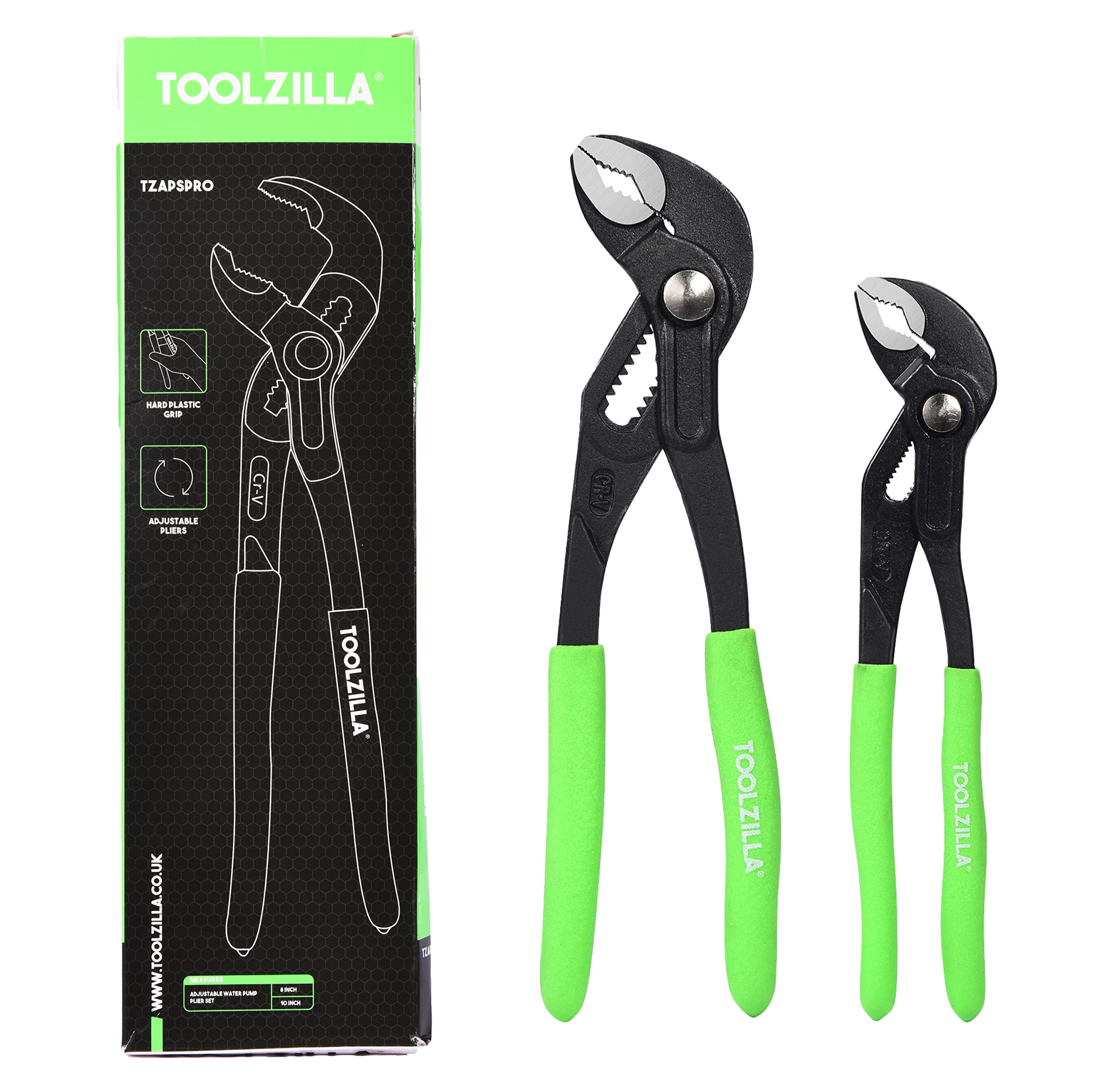 TOOLZILLA Pro-Grade Plier Set: Tougher, Stronger, and Fully Adjustable for Your Toughest Jobs!