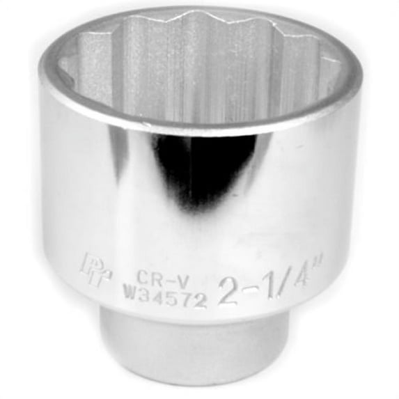 Performance Tool W34572 3/4-Inch Drive 12-Point SAE Standard Socket, 2-1/4-Inch