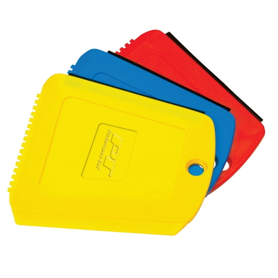 Performance Tool W9166 3-in-1 Ice Scraper with Low Profile Design and High Impact ABS Construction - Ideal for Breaking, Scraping, and Wiping Ice