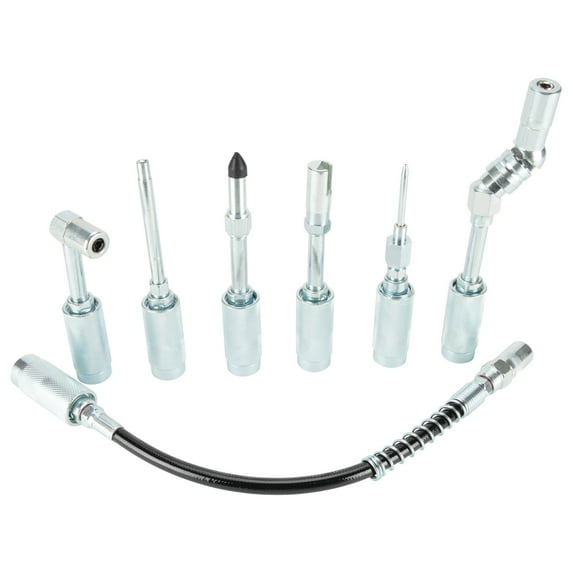 Performance Tool W50049 Cordless Grease Gun Accessories, 7-Piece