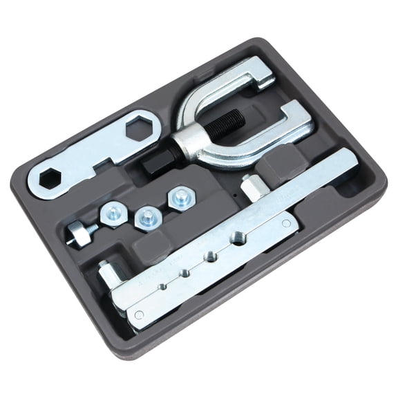 Performance Tool W80672 IOS (Bubble) Brake Line Flaring Tool Set - Multiple Die Sizes for Crack-Free Flares in Tubing from 4.75 mm to 10 mm