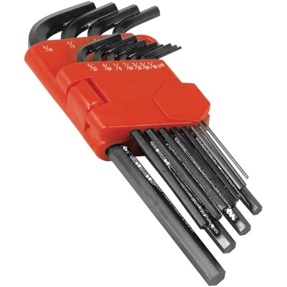 Performance ToolW86101 12-Piece Hex Key Set