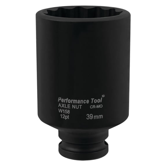 Performance Tool W158 39mm Toyota Axle Nut Socket