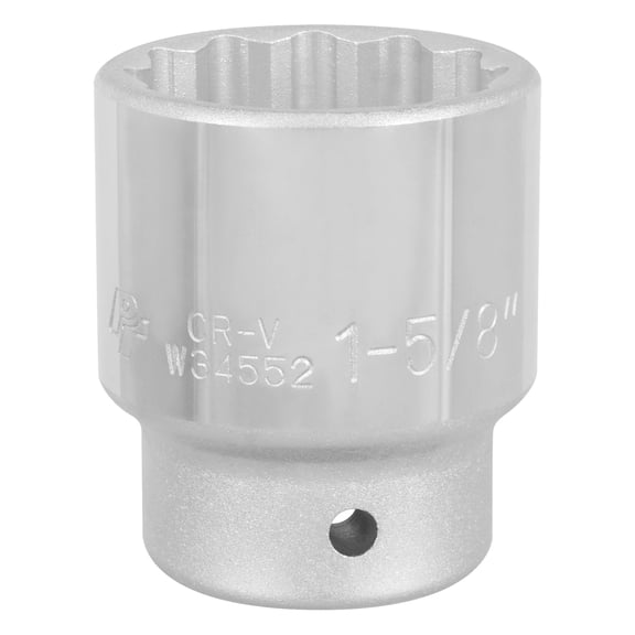 Performance Tool W34552 3/4-Inch Drive 12-Point SAE Standard Socket, 1-5/8-Inch