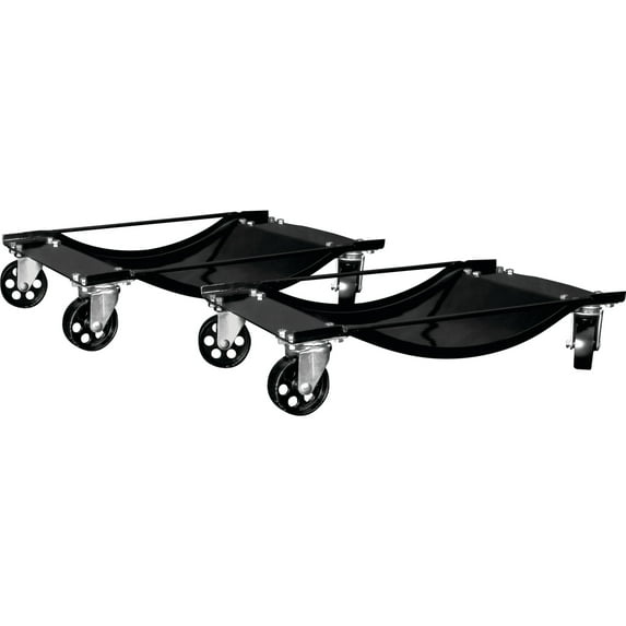 Performance Tool W54013 Tire Skates 2 Tire Wheel Car Dolly Ball Bearings Skate (1,000 lb capacity per Dolly)