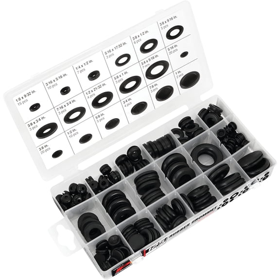 125 Pc. Rubber Grommet Hardware Kit
