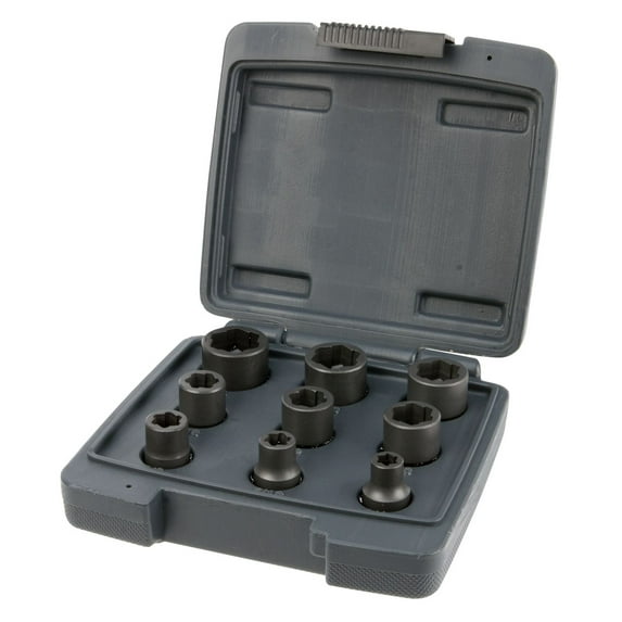 Performance Tool W38917 3/8-Inch Drive 9 Piece Bolt Extractor Set (Metric)
