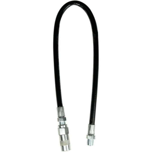 Performance Tool W54211 18-Inch Flex Grease Gun Hose Extension With Coupler, 4,500 Working PSI (1/8 NPT)