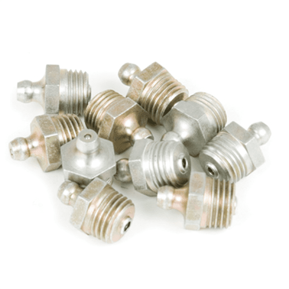 Performance Tool W54258 1/4-Inch NPT Straight Grease Fitting, 10 Pack