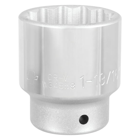 Performance Tool W34558 3/4-Inch Drive 12-Point SAE Standard Socket, 1-13/16-Inch