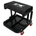 thumbnail image 1 of Performance Tool W85007 D-Frame Creeper Rolling Work Seat with Tool Tray for Garages and Workshops, 11.5 x 12.5 In. Tray, Black, 1 of 9