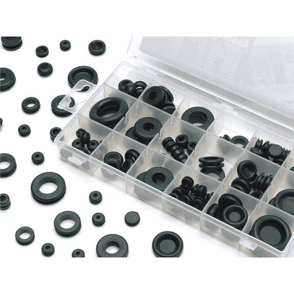 125 Pc. Rubber Grommet Hardware Kit