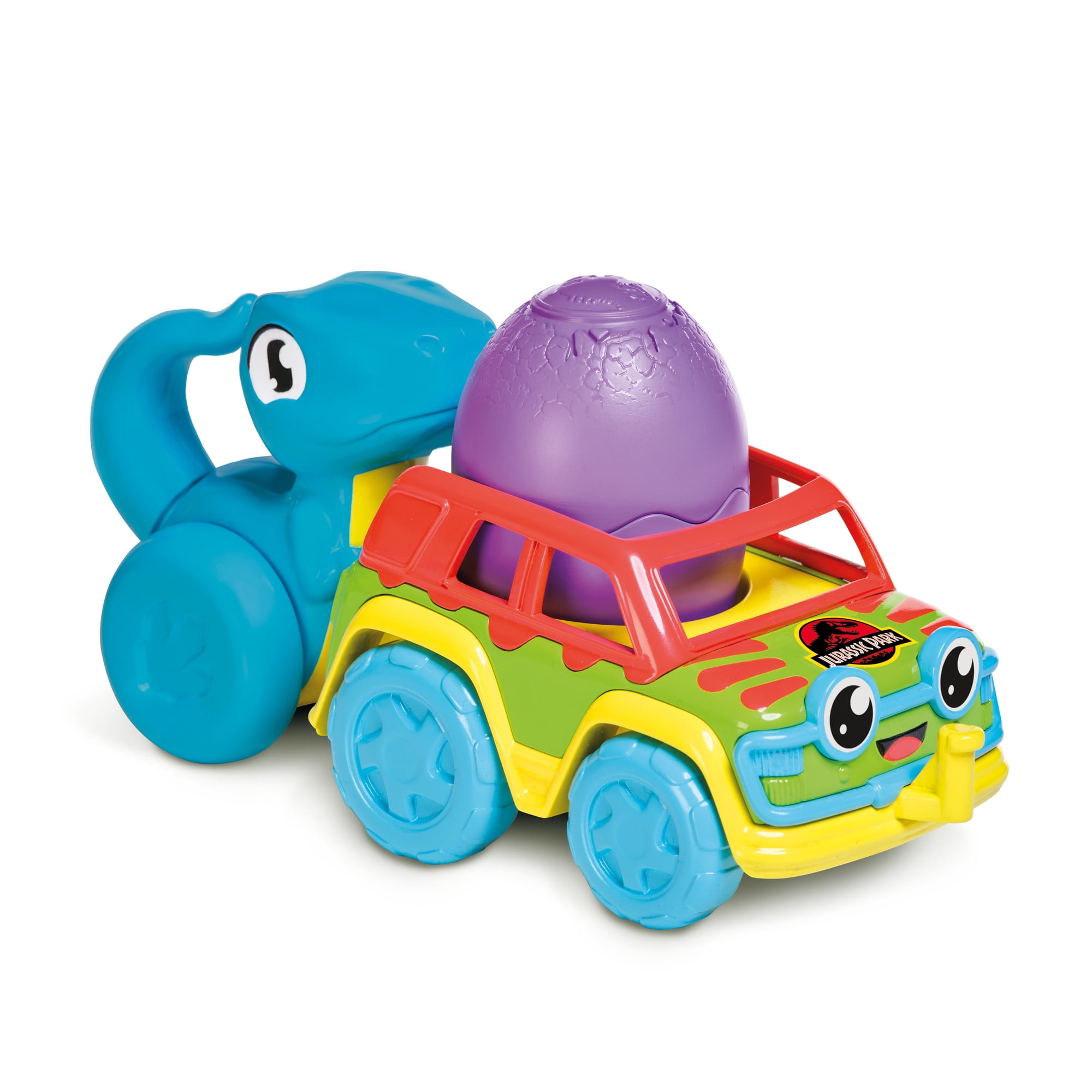 TOOMIES JURASSIC WORLD CHASE & ROLL RAPTORS – DINOSAUR TOYS FOR DEVELOPMENTAL PLAY – 12M+