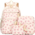 thumbnail image 1 of TOOPOOT Coquette Bow Backpack - Cute Kawaii Backpack Set Aesthetic Daypack Coquette Rucksack, 1 of 10