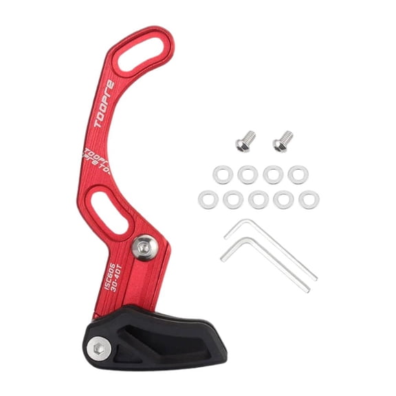 TOOPRE ISCG Mountain Bike Chain Guide for 1x Drivetrains, 30-40T, AL7075 Aluminum Nylon