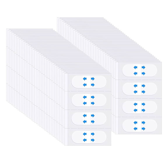 TOOPTY Face Tape Lifting Invisible Face Lift Tape Invisible Neck Face Facial Lifting Tape Hidden Make up Stickers Patch for Double Chin Jowls Waterproofs 100PCS