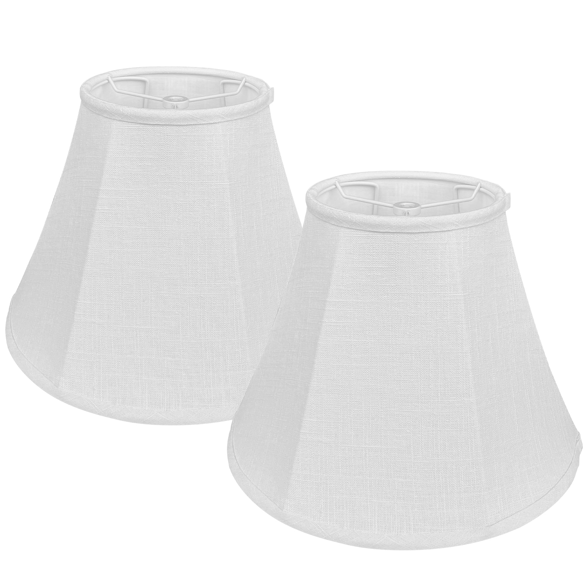 TOOTOO STAR Lampshades Set of 2；Lampshades 6" Top x 12" Bottom x 8.5" High for Table Lamps Floor Lamps