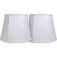 thumbnail image 1 of TOOTOO STAR White Lamp Shade Set of 2, 10 x 14 x 10 inch Decorative Linen Shade, 1 of 5